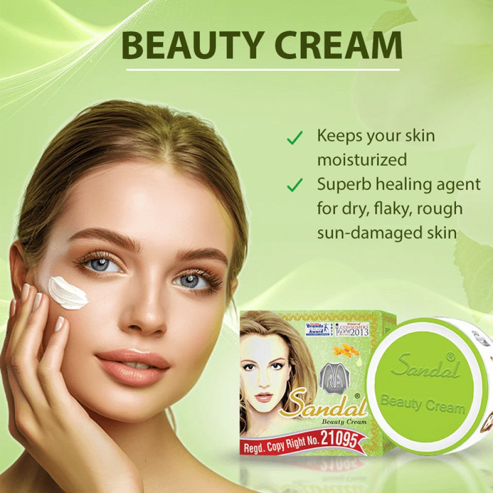 Sandal Beauty Cream (Pack of 14 pieces)