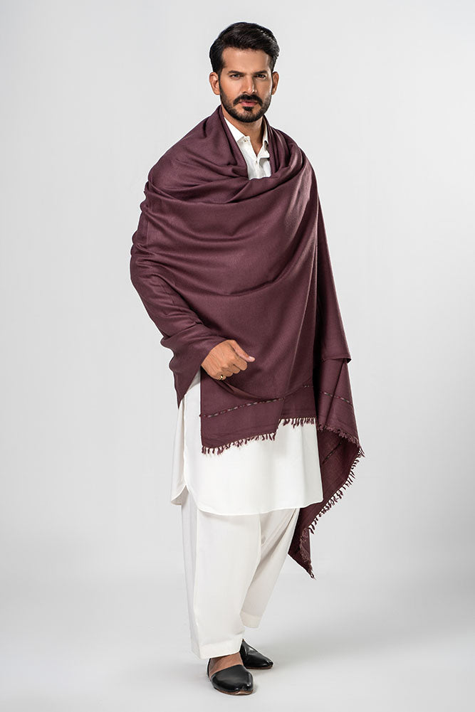 Mauve Bhimber Shawl