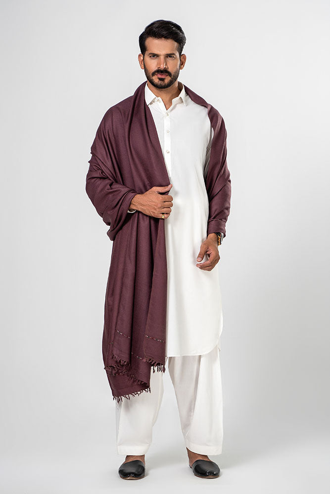 Mauve Bhimber Shawl