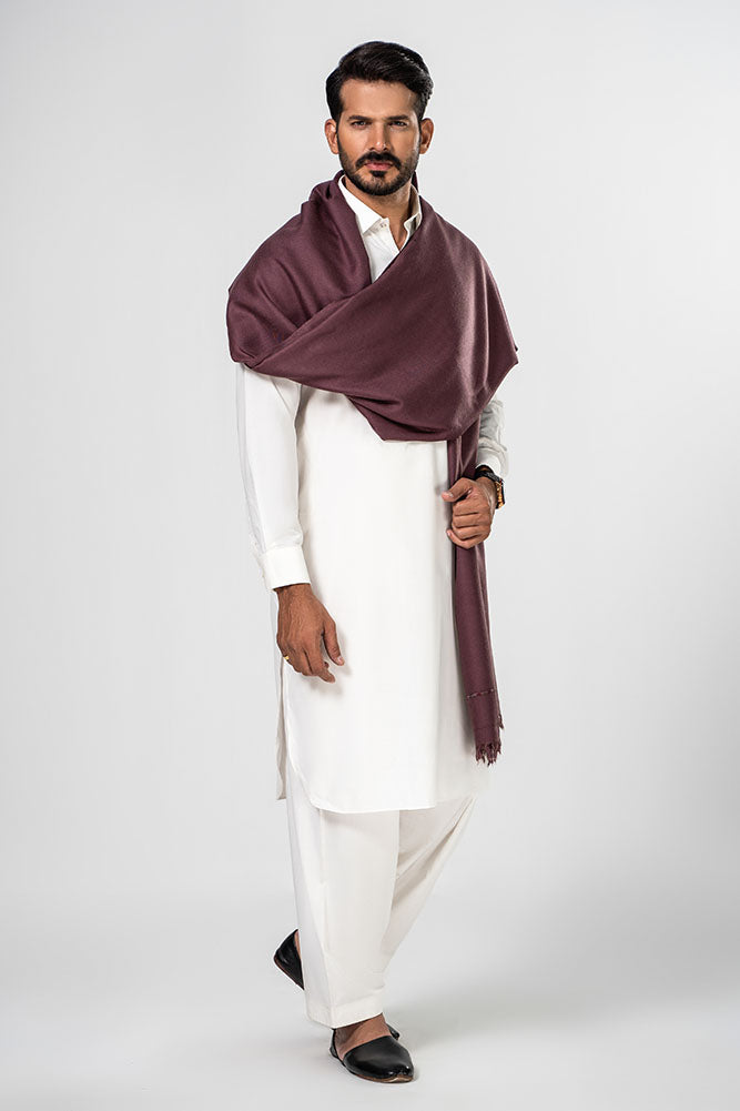 Mauve Bhimber Shawl