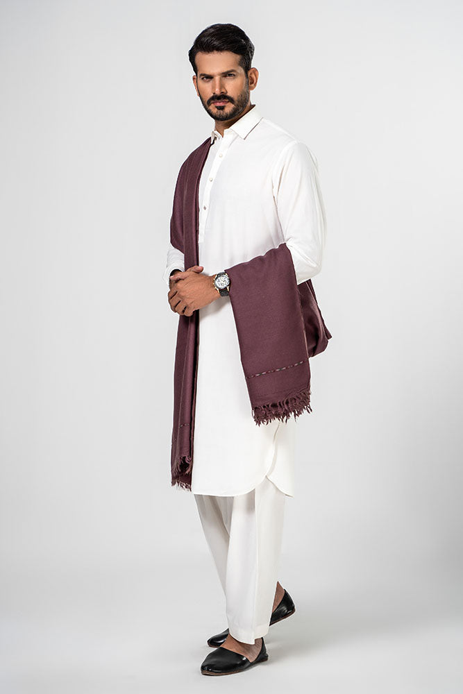 Mauve Bhimber Shawl