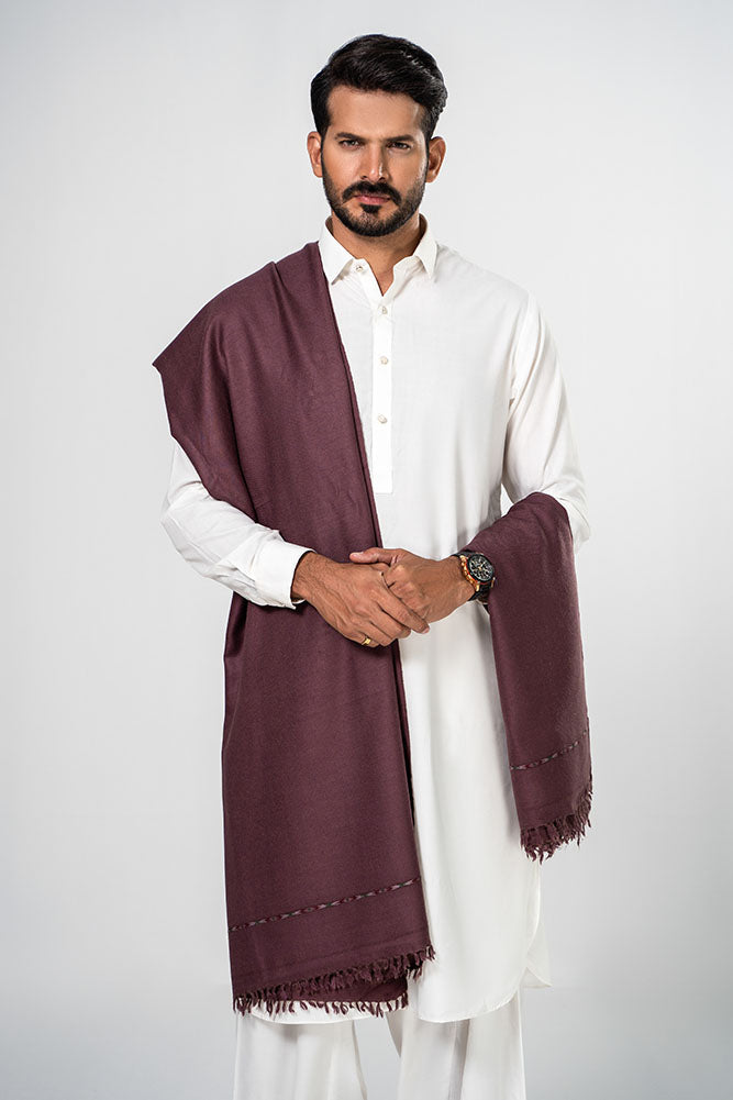 Mauve Bhimber Shawl