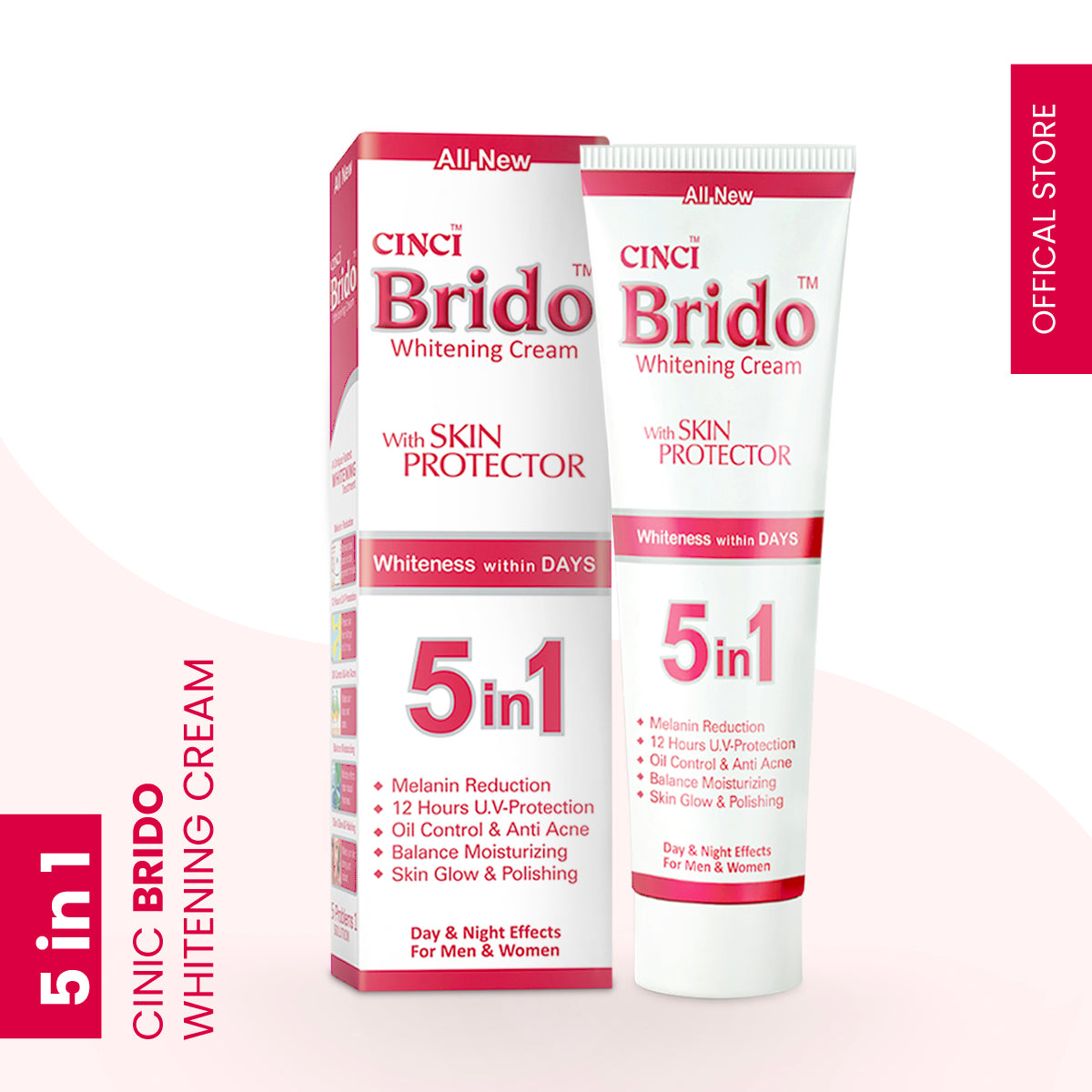 Brido Skin Whitening Cream (27ml)
