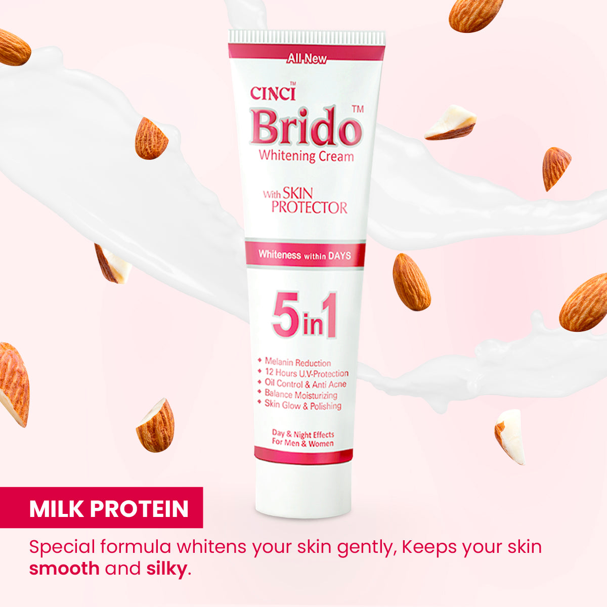 Brido Skin Whitening Cream (27ml)