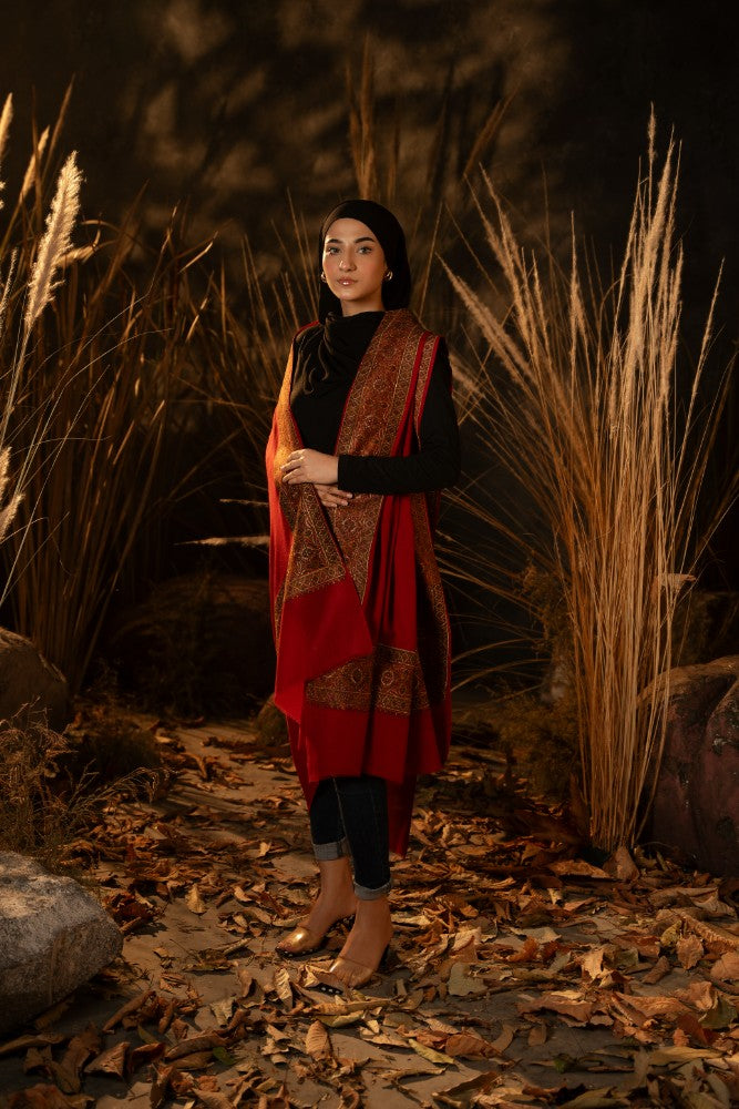 Ruby Pure Shawl