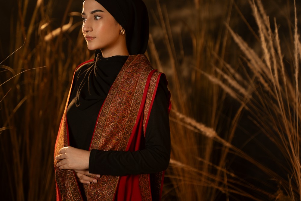 Ruby Pure Shawl
