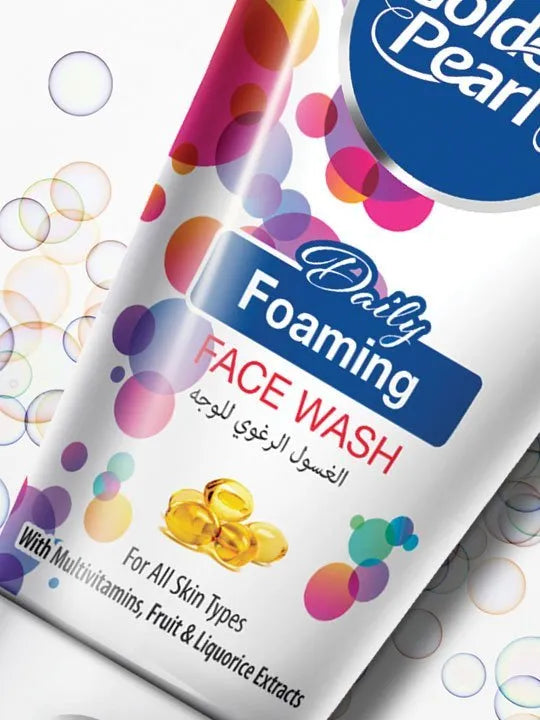 Golden Pearl Foaming Face Wash
