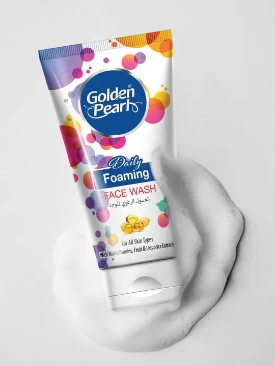 Golden Pearl Foaming Face Wash