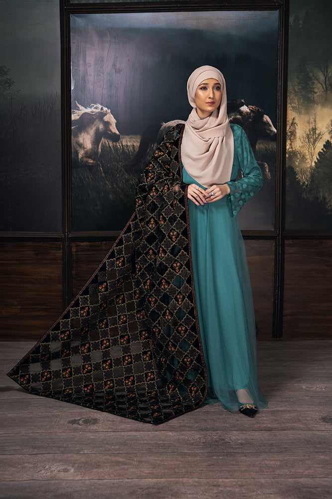 Diamond Mesh Velvet