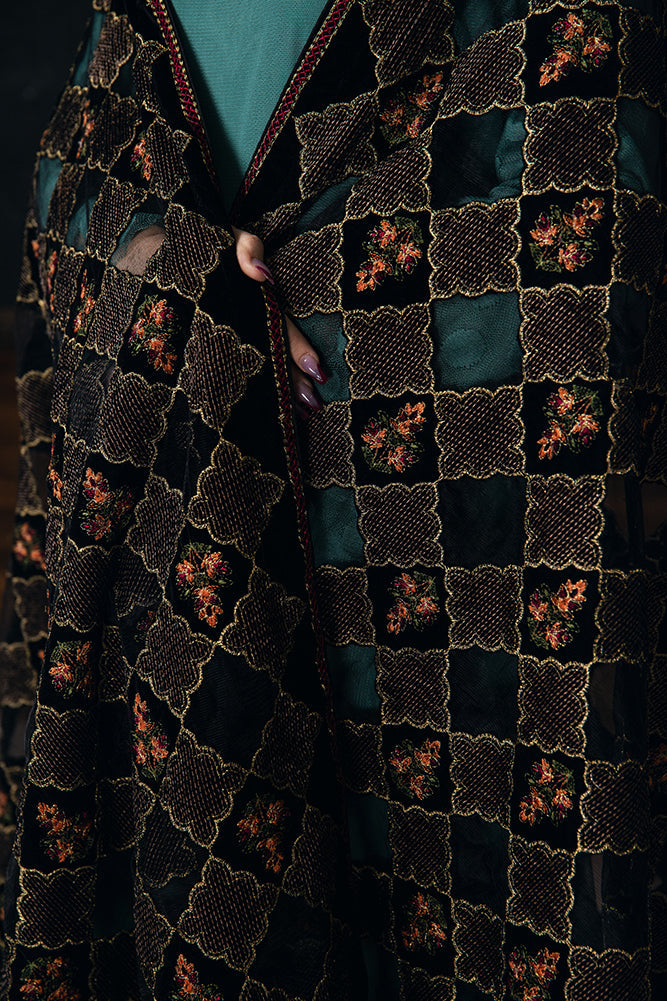 Diamond Mesh Velvet