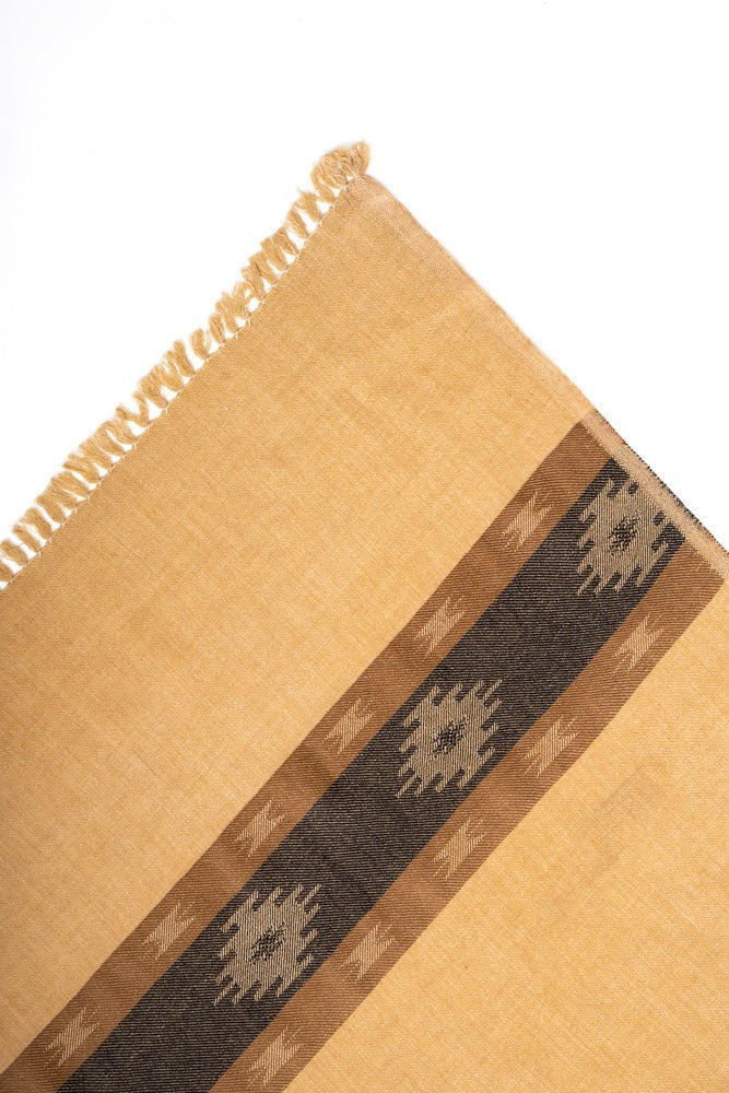 Pallandri Border Dhussa Camel Brown