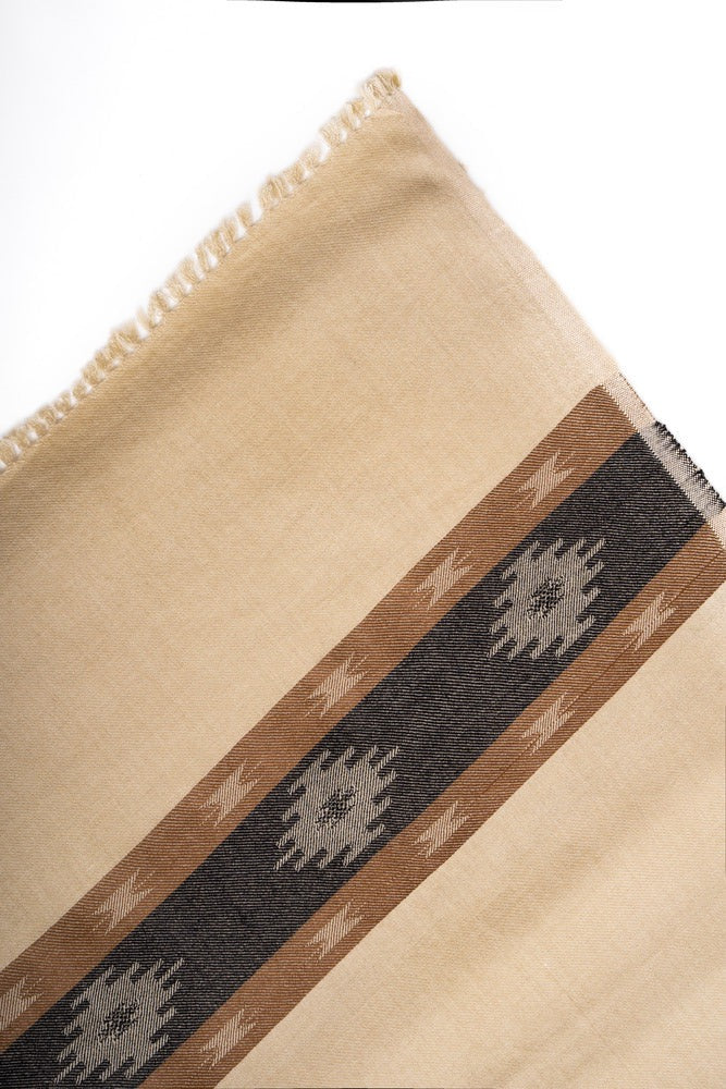 Pallandri Border Dhussa - Men shawl