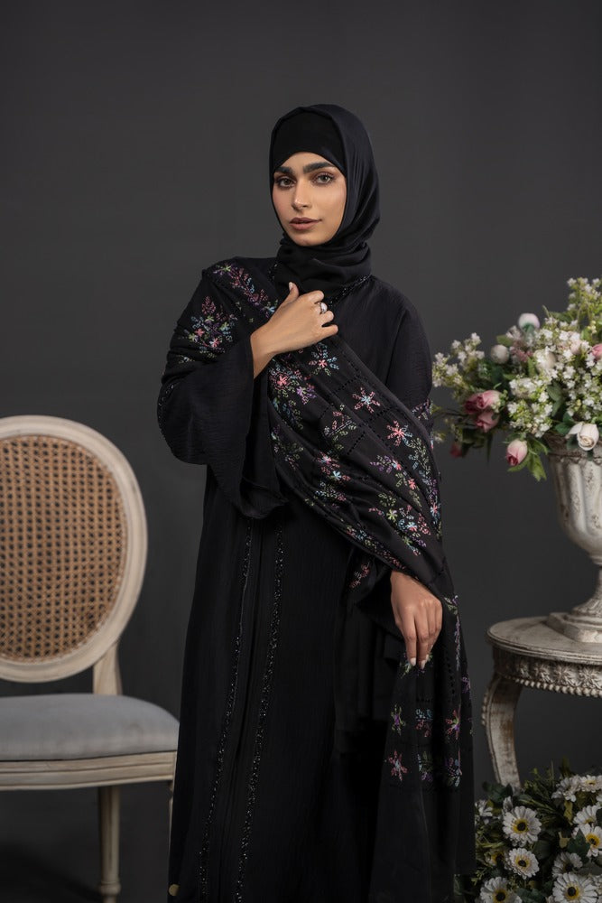 Needlework Shadow Jaal Dark