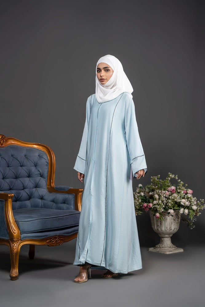 Elsa Blue Abaya
