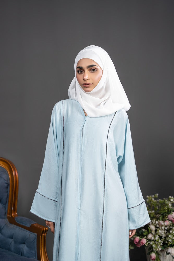 Elsa Blue Abaya