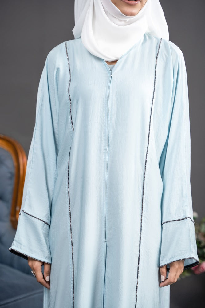 Elsa Blue Abaya