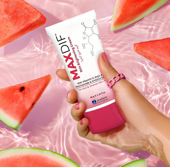 Pack of 3 Maxdif Brightening Cream And Pack of 2 Rivaj UK sunblock