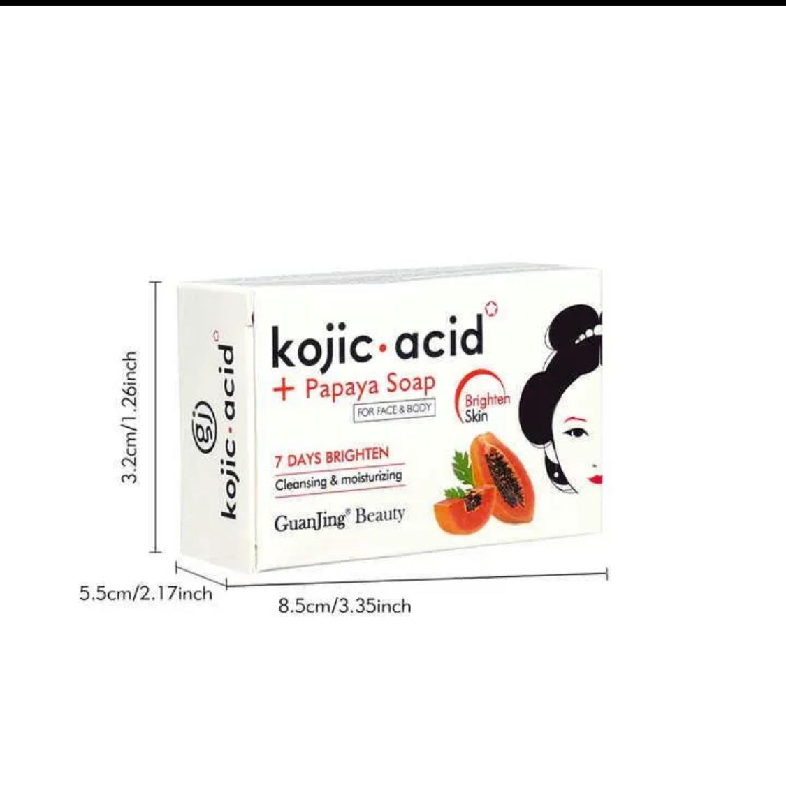 Guanjing Kojic Acid Soap 7 Days Glowing & Moisturizig body Soap