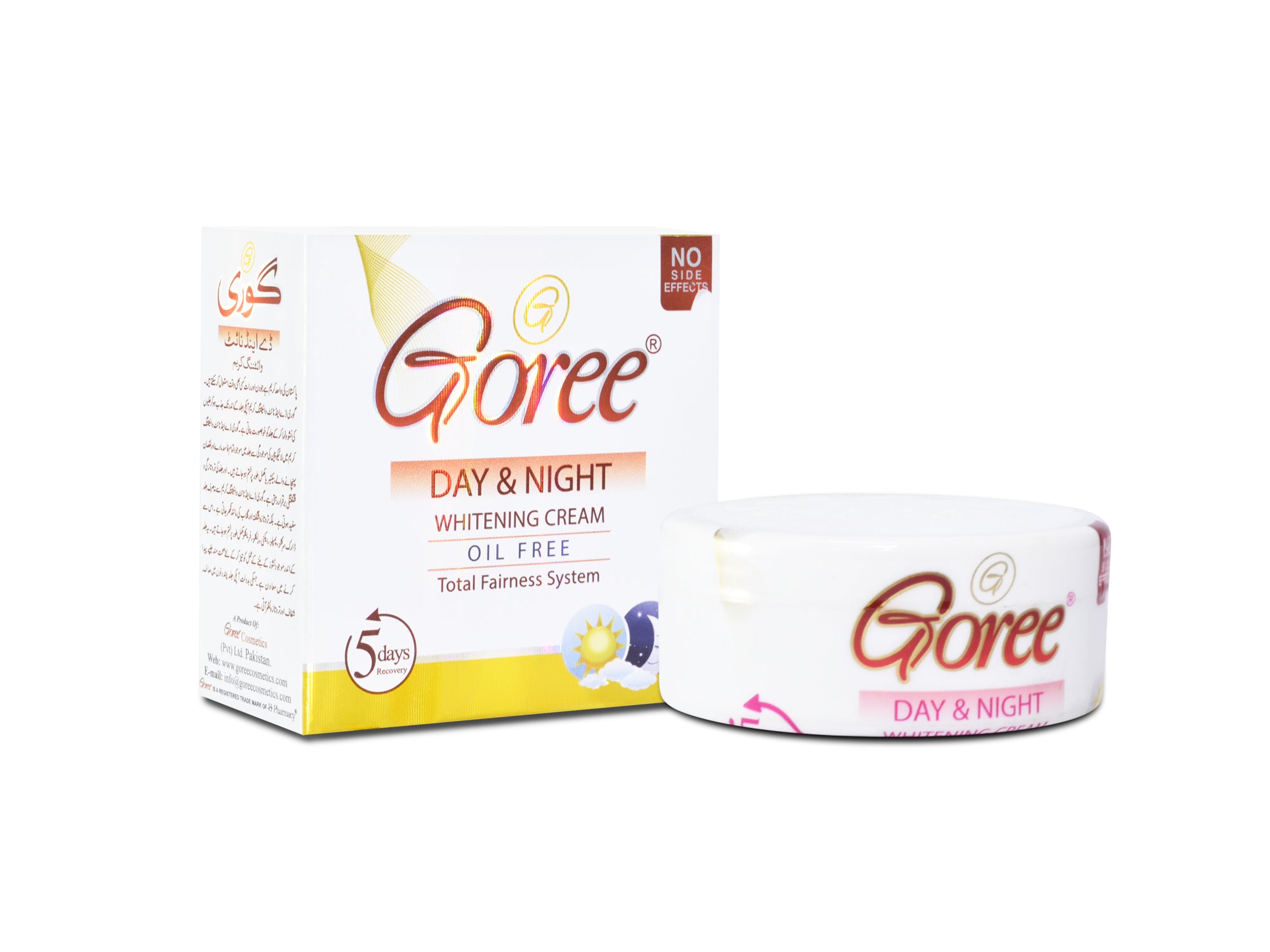 Pack of 12 Goree Day And Night creams Free shipping worldwide