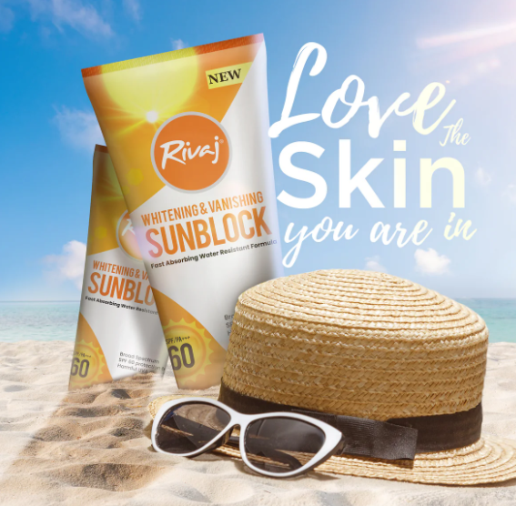 Pack of 3 Maxdif Brightening Cream And Pack of 2 Rivaj UK sunblock