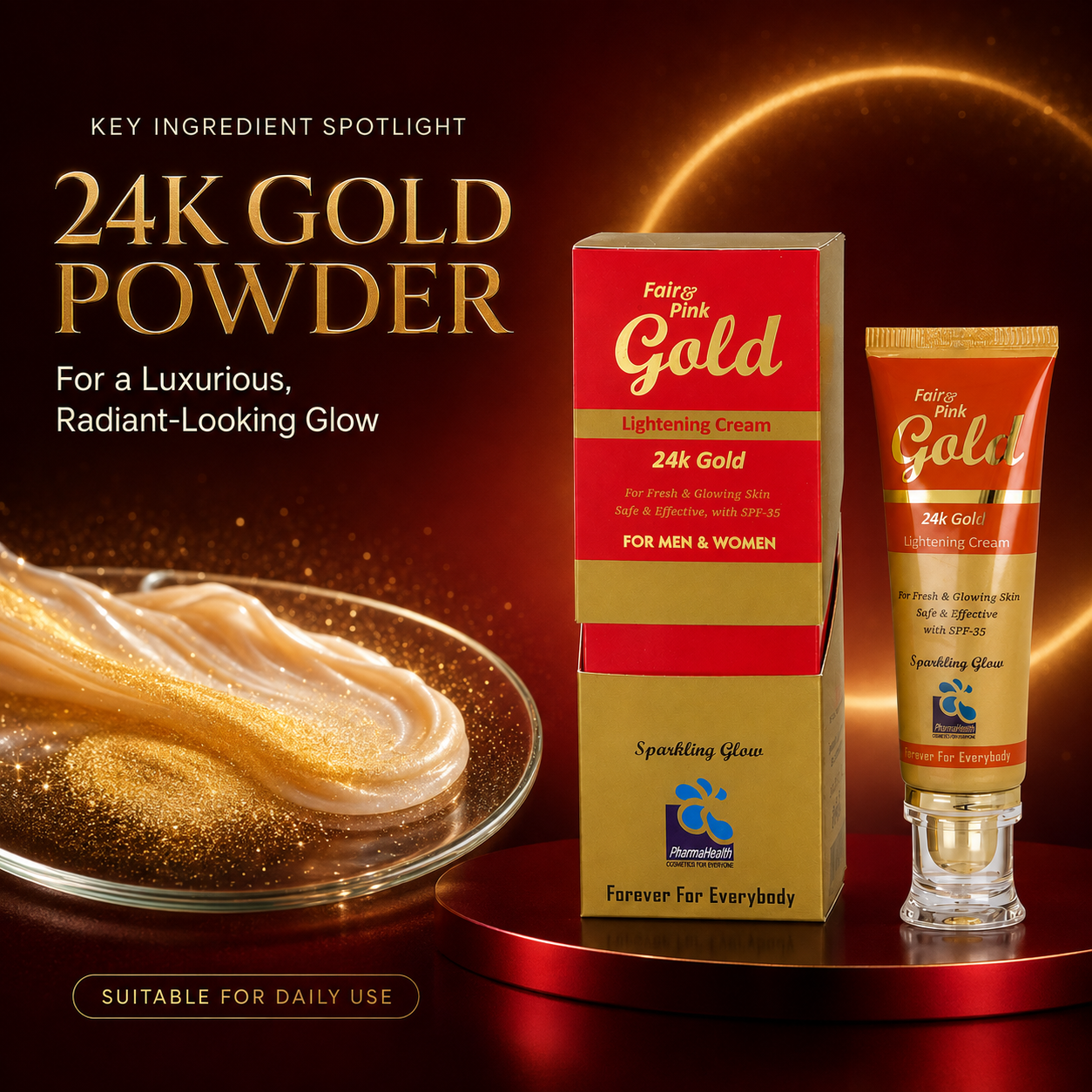 Fair & Pink Gold Cream Pharma health