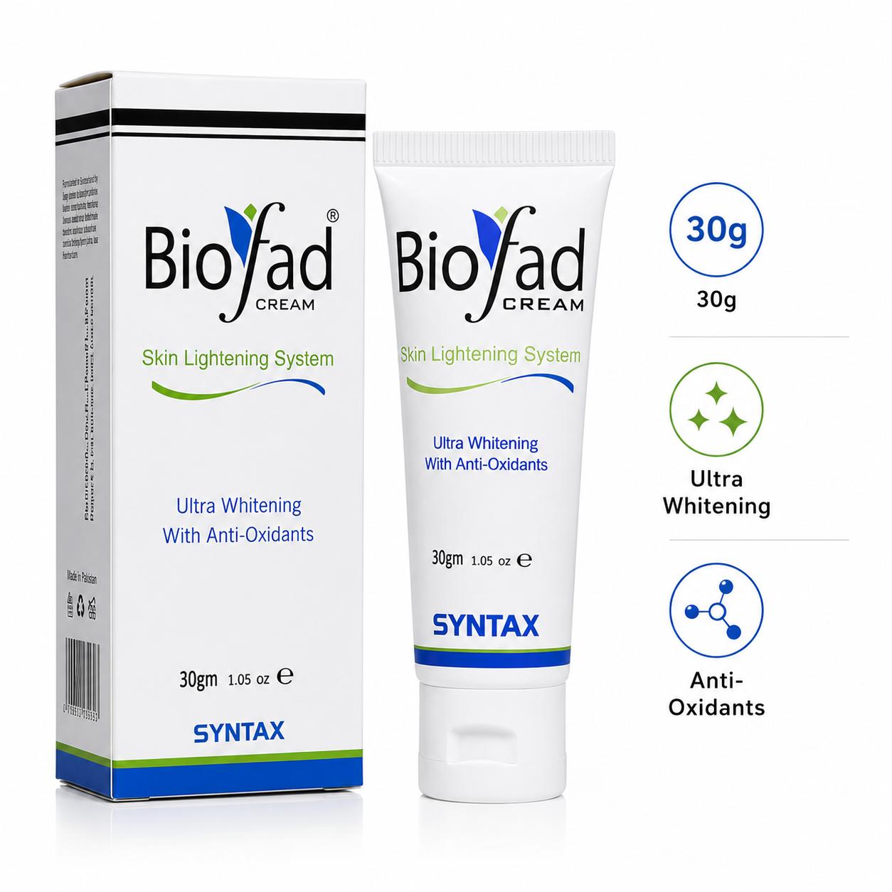 Biofad Skin Lightening Cream for Hyperpigmentation