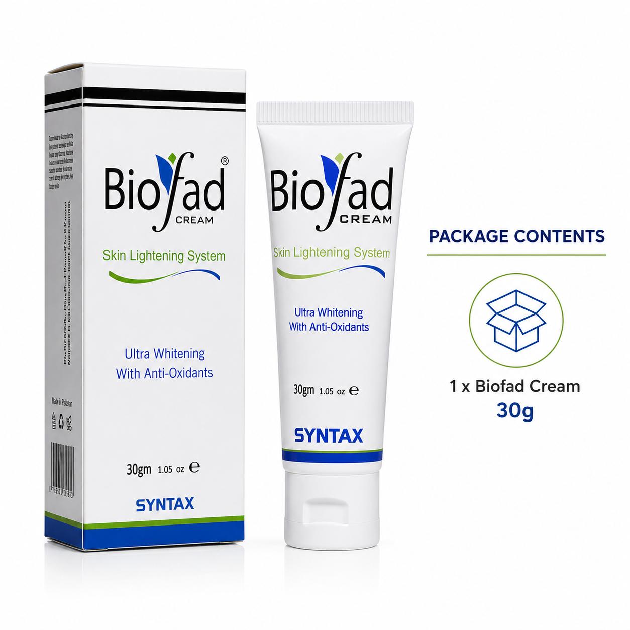 Pack of 2 - Biofad Skin lightening Cream
