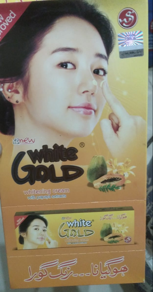 Pack of 12 pcs White Gold Anti Marks With Papaya Extracts